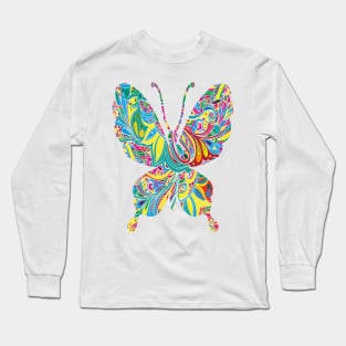 Butterfly Three Long Sleeve T-Shirt